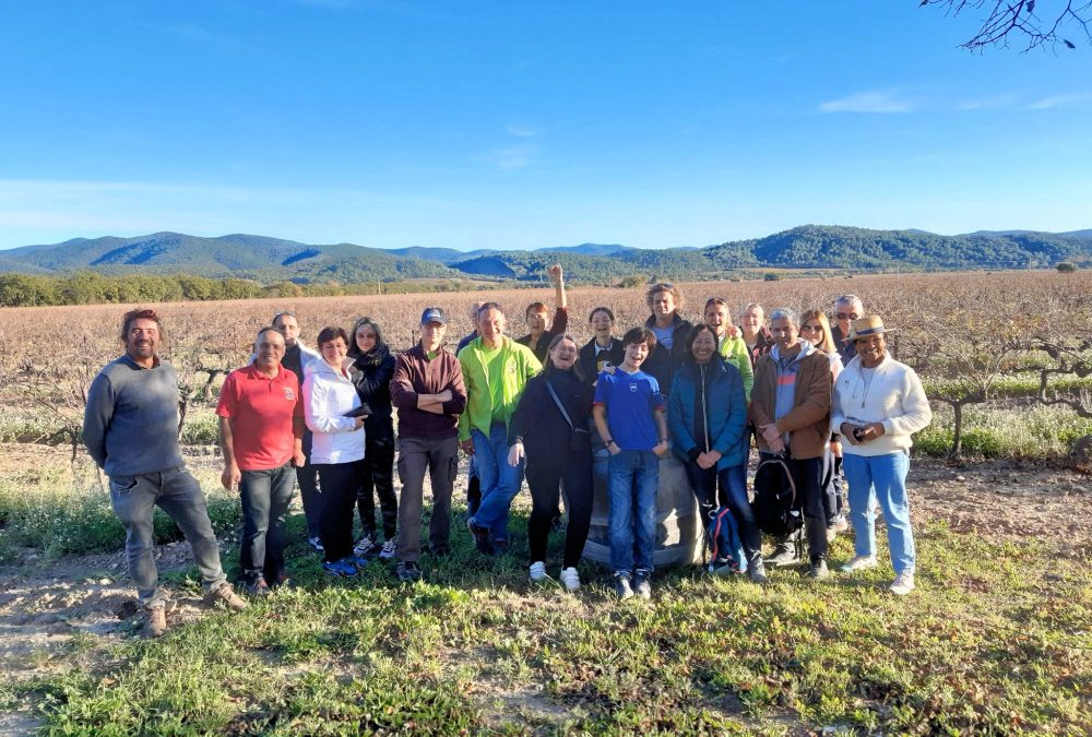Visite au Domaine des Deux Lunes
