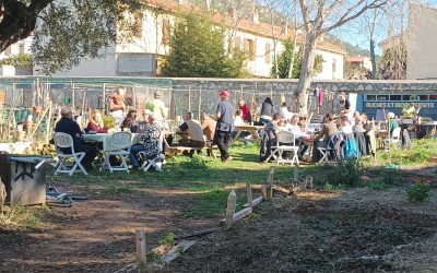 Pique-nique au jardin Ste Anne