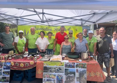 Visite de notre petit paradis par Madame Josée Massi